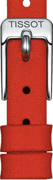  Shop Authentic Tissot Lovely Round Mother of Pearl Dial Red Leather Strap Watch for Women - T140.009.16.111.00 - Luxxuri