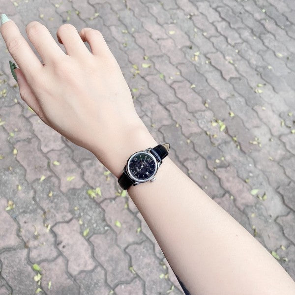  Shop Authentic Tissot Le Locle Automatic Lady Black Dial Black Leather Strap Watch for Women - T41.1.123.57 - Luxxuri