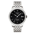  Shop Authentic Tissot Le Locle Automatic Black Dial Silver Steel Strap Watch For Men - T41.1.483.53 - Luxxuri