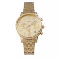  Shop Authentic Fossil Neutra Chronograph Gold Dial Gold Steel Strap Watch for Women - ES5219 - Luxxuri