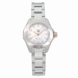  Shop Authentic Tag Heuer Aquaracer Professional 200 Quartz Diamonds White Dial Silver Steel Strap Watch for Women - WBP1450.BA0622 - Luxxuri