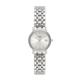  Shop Authentic Tissot T Classic Desire White Dial Silver Steel Strap Watch for Women - T52.1.281.31 - Luxxuri