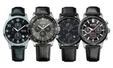  Shop Authentic Hugo Boss Ikon Grey Dial Black Leather Strap Watch for Men - 1513177 - Luxxuri