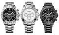  Shop Authentic Hugo Boss Ikon Black Dial Silver Steel Strap Watch for Men - 1512965 - Luxxuri