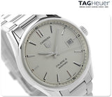  Shop Authentic Tag Heuer Carrera Automatic Caliber 5 White Dial Silver Steel Strap Watch for Men - WAR211B.BA0782 - Luxxuri