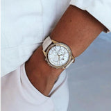  Shop Authentic Tommy Hilfiger Ari Diamonds White Dial Cream Leather Strap Watch for Women - 1781982 - Luxxuri