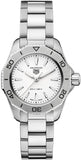  Shop Authentic Tag Heuer Aquaracer Professional 200 Quartz Mother of Pearl Dial Silver Steel Strap Watch for Women - WBP1418.BA0622 - Luxxuri
