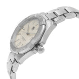  Shop Authentic Tag Heuer Aquaracer Quartz White Dial Silver Steel Strap Watch for Men - WAY1111.BA0928 - Luxxuri
