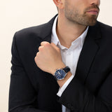  Shop Authentic Tag Heuer Carrera Calibre 5 Automatic Blue Dial Blue Leather Strap Watch for Men - WAR201E.FC6292 - Luxxuri