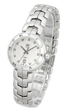  Shop Authentic Tag Heuer Link Diamonds Silver Dial Silver Steel Strap Watch for Women - WAT1413.BA0954 - Luxxuri