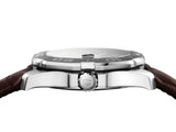  Shop Authentic Tag Heuer Aquaracer Caliber 5 Black Dial Brown Leather Strap Watch for Men - WAY201M.FC6474 - Luxxuri