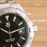  Shop Authentic Tag Heuer Aquaracer Black Dial Watch for Men - WAY1110.BA0928 - Luxxuri