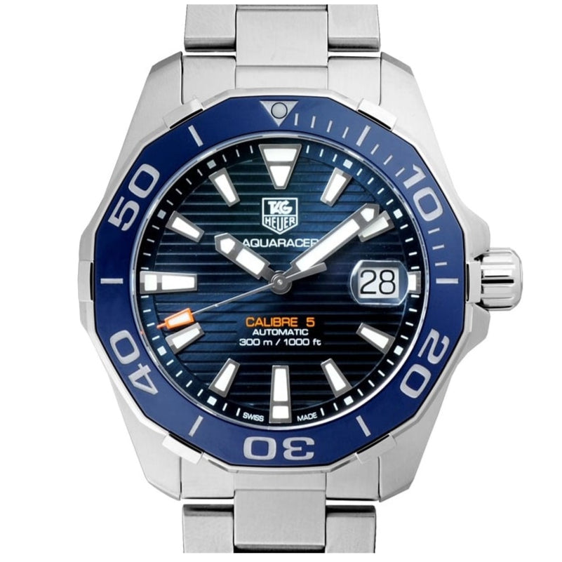 Tag Heuer Aquaracer Blue Dial Watch for Men - WAY211C.BA0928