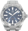  Shop Authentic Tag Heuer Aquaracer Automatic Blue Dial Silver Steel Strap Watch for Men - WBD2112.BA0928 - Luxxuri