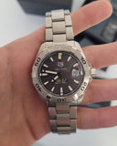  Shop Authentic Tag Heuer Aquaracer Calibre 5 Grey Dial Silver Steel Strap Watch for Men - WBD2113.BA0928 - Luxxuri