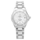  Shop Authentic Tag Heuer Aquaracer White Mother of Pearl Dial Watch for Women - WBD1311.BA0740 - Luxxuri