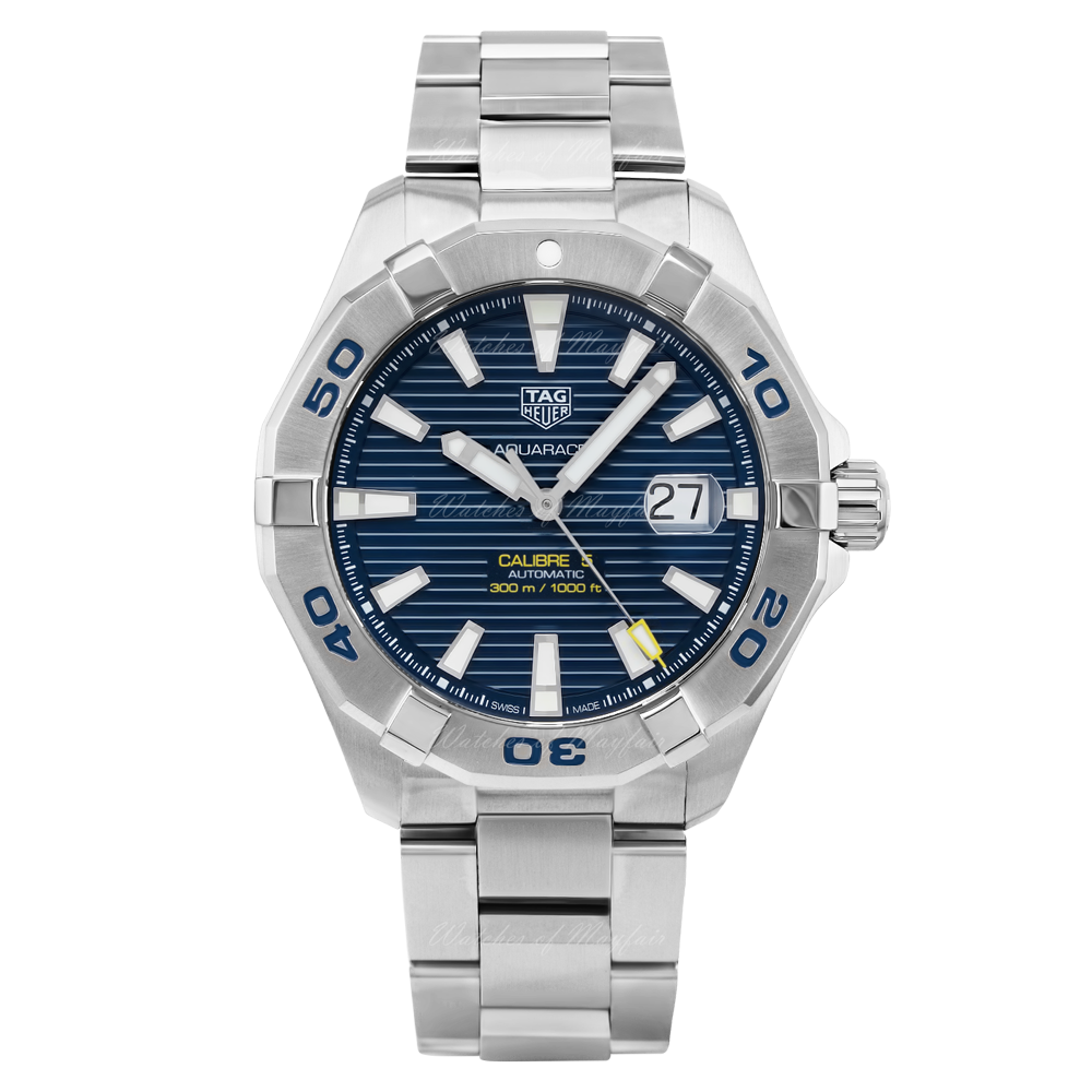 Tag Heuer Aquaracer Blue Dial Watch for Men - WAY2012.BA0927