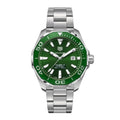 Tag Heuer Aquaracer Green Dial Watch for Men - WAY201S.BA0927