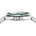  Shop Authentic Tag Heuer Aquaracer Calibre 5 Green Dial Silver Steel Strap Watch for Men - WAY201S.BA0927 - Luxxuri