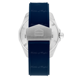  Shop Authentic Tag Heuer Aquaracer Calibre 5 Automatic Blue Dial Blue Rubber Strap Watch for Men - WAY201B.FT6150 - Luxxuri