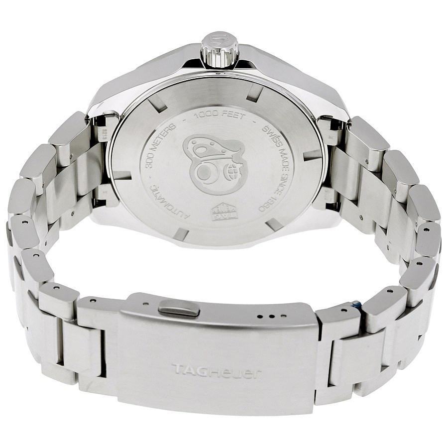  Shop Authentic Tag Heuer Aquaracer Calibre 5 Blue Dial Silver Steel Strap Watch for Men - WAY201B.BA0927 - Luxxuri