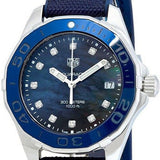  Shop Authentic Tag Heuer Aquaracer Blue Mother of Pearl Dial Watch for Women - WAY131L.FT6091 - Luxxuri