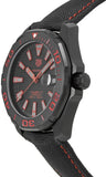  Shop Authentic Tag Heuer Aquaracer Caliber 5 Black Dial Black Nylon Strap Watch for Men - WAY208A.FC6381 - Luxxuri