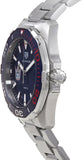  Shop Authentic Tag Heuer Aquaracer Henrik Lundqvist Special Edition Blue Dial Silver Steel Strap Watch for Men - WAY101J.BA0746 - Luxxuri
