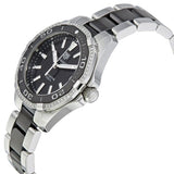 Shop Authentic Tag Heuer Aquaracer Quartz Diamonds Black Dial Two Tone Steel Strap Watch for Women - WAY131G.BA0913 - Luxxuri