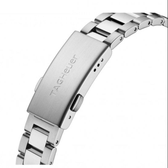  Shop Authentic Tag Heuer Aquaracer Quartz Black Dial Silver Steel Strap Watch for Women - WBD1410.BA0741 - Luxxuri