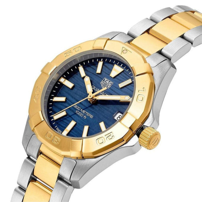  Shop Authentic Tag Heuer Aquaracer Blue Dial Watch for Women - WBD1325.BB0320 - Luxxuri