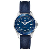  Shop Authentic Tag Heuer Aquaracer Blue Mother of Pearl Dial Watch for Women - WAY131L.FT6091 - Luxxuri