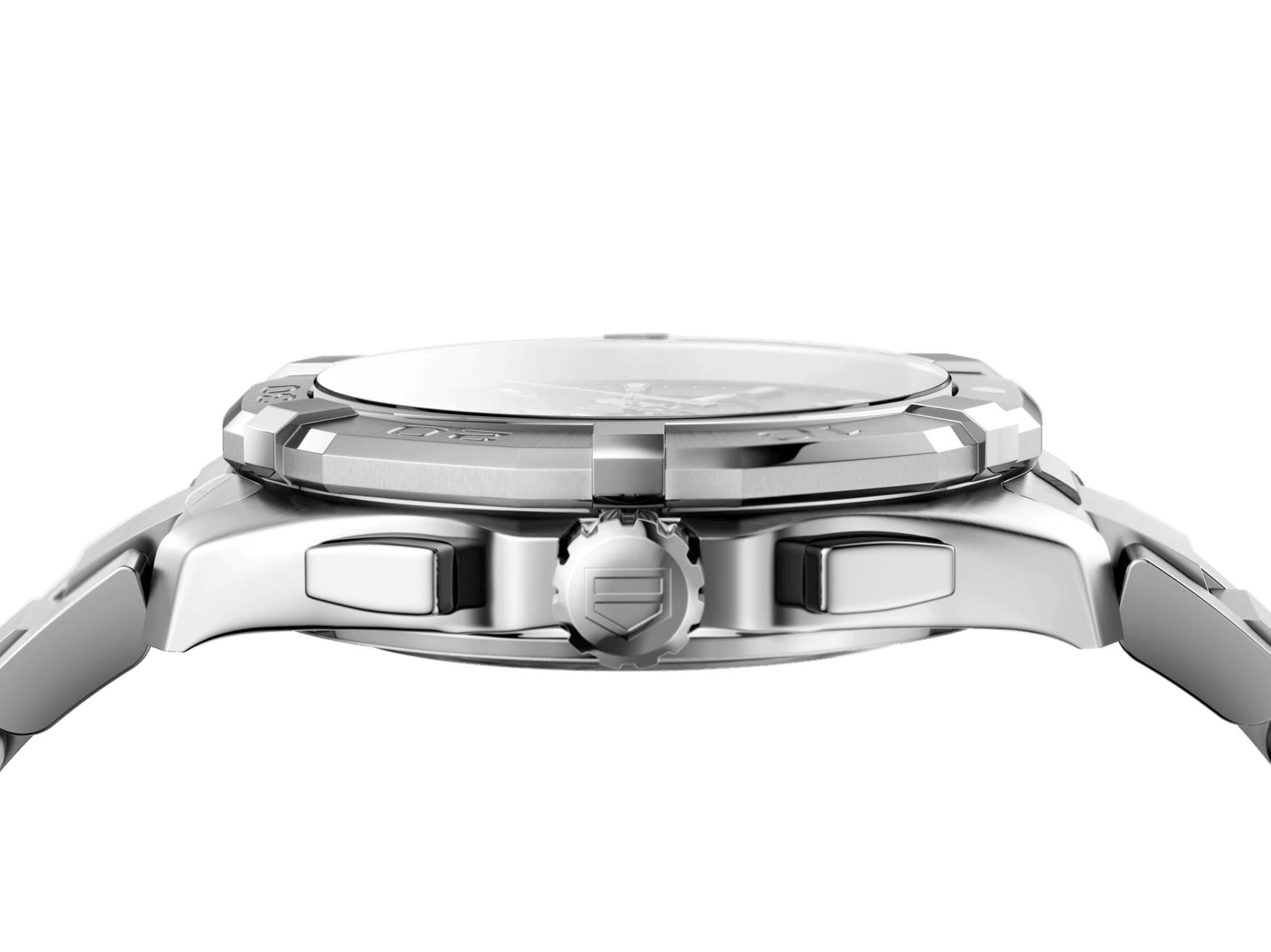  Shop Authentic Tag Heuer Aquaracer Chronograph Black Dial Silver Steel Strap Watch for Men - CAY1110.BA0927 - Luxxuri