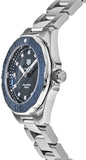  Shop Authentic Tag Heuer Aquaracer Diamonds Blue Dial Silver Steel Strap Watch for Women - WAY131L.BA0748 - Luxxuri