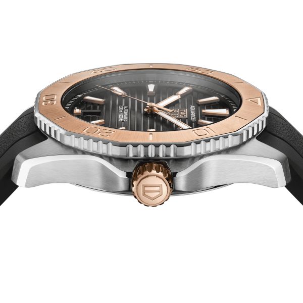  Shop Authentic Tag Heuer Aquaracer Professional 200 Automatic Black Dial Black Rubber Strap Watch for Men - WBP2151.FT6199 - Luxxuri