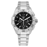  Shop Authentic Tag Heuer Aquaracer Professional 200 Date Black Dial Silver Steel Strap Watch for Men - CBP1110.BA0627 - Luxxuri