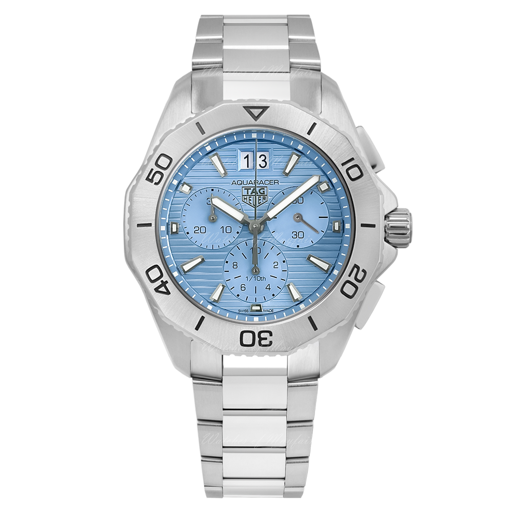  Shop Authentic Tag Heuer Aquaracer Professional 200 Date Blue Dial Silver Steel Strap Watch for Men - CBP1112.BA0627 - Luxxuri