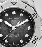  Shop Authentic Tag Heuer Aquaracer Professional 200 Automatic Black Dial Silver Steel Strap Watch for Men - WBP2410.BA0622 - Luxxuri