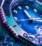  Shop Authentic Tag Heuer Aquaracer Professional 200 Automatic Diamond Blue Dial Silver Steel Strap Watch for Women - WBP2411.BA0622 - Luxxuri