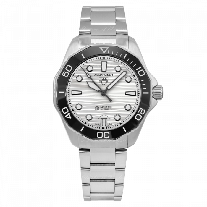 Shop Authentic Tag Heuer Aquaracer Professional 300 Automatic White Dial Silver Steel Strap Watch for Men - WBP231C.BA0626 - Luxxuri
