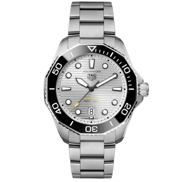  Shop Authentic Tag Heuer Aquaracer Professional 300 Automatic Silver Dial Silver Steel Strap Watch for Men - WBP201C.BA0632 - Luxxuri