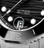 Shop Authentic Tag Heuer Aquaracer Professional 300 Automatic Black Dial Silver Steel Strap Watch for Women - WBP231D.BA0626 - Luxxuri