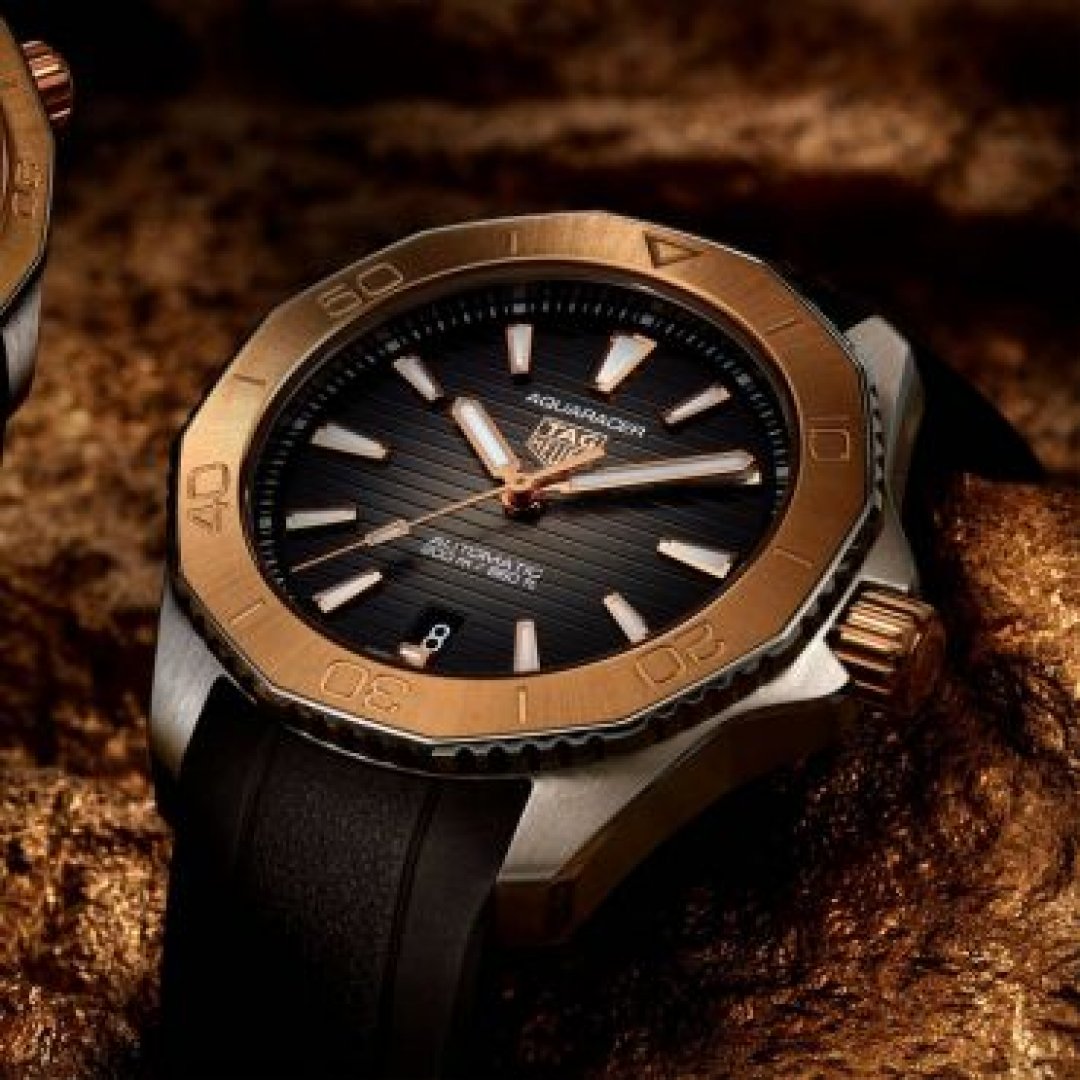  Shop Authentic Tag Heuer Aquaracer Professional 200 Automatic Black Dial Black Rubber Strap Watch for Men - WBP2151.FT6199 - Luxxuri