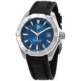  Shop Authentic Tag Heuer Aquaracer Caliber 5 Blue Dial Black Rubber Strap Watch for Men - WAY2112.FT8021 - Luxxuri