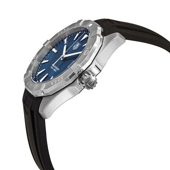  Shop Authentic Tag Heuer Aquaracer Caliber 5 Blue Dial Black Rubber Strap Watch for Men - WAY2112.FT8021 - Luxxuri