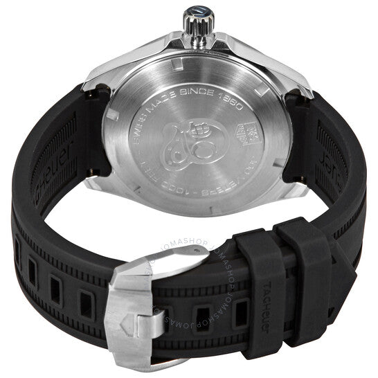  Shop Authentic Tag Heuer Aquaracer Caliber 5 Blue Dial Black Rubber Strap Watch for Men - WAY2112.FT8021 - Luxxuri
