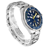  Shop Authentic Tag Heuer Aquaracer Caliber 5 Match Timer Shinji Kagawa Edition Blue Dial Silver Steel Strap Watch for Men - WAY201H.BA0927 - Luxxuri