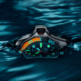  Shop Authentic Tag Heuer Aquaracer Professional 1000 Superdiver Automatic Black Dial Silver Steel Strap Watch for Men - WBP5A8A.BF0619 - Luxxuri