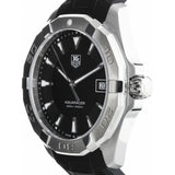  Shop Authentic Tag Heuer Aquaracer Quartz Black Dial Black Rubber Strap Watch for Men - WAY1110.FT8021 - Luxxuri