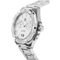  Shop Authentic Tag Heuer Aquaracer Chronograph White Dial Silver Steel Strap Watch for Men - WAY111Y.BA0928 - Luxxuri